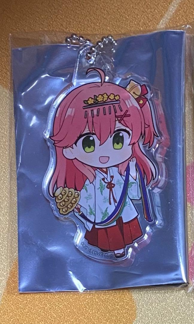 ホロライブ神田祭 ちびキャラ アクリルキーホルダー 巫女衣装ver.全12種 ホロライブ神田祭 ちびキャラ トレーディング アクリル